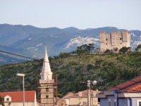 Die Festung Nehaj, hoch über der kroatischen Stadt Senj