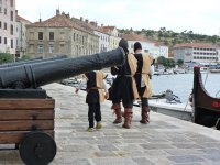 Die Festung Nehaj, hoch über der kroatischen Stadt Senj