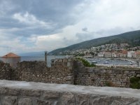 Die Festung Nehaj, hoch über der kroatischen Stadt Senj