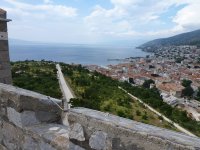 Die Festung Nehaj, hoch über der kroatischen Stadt Senj